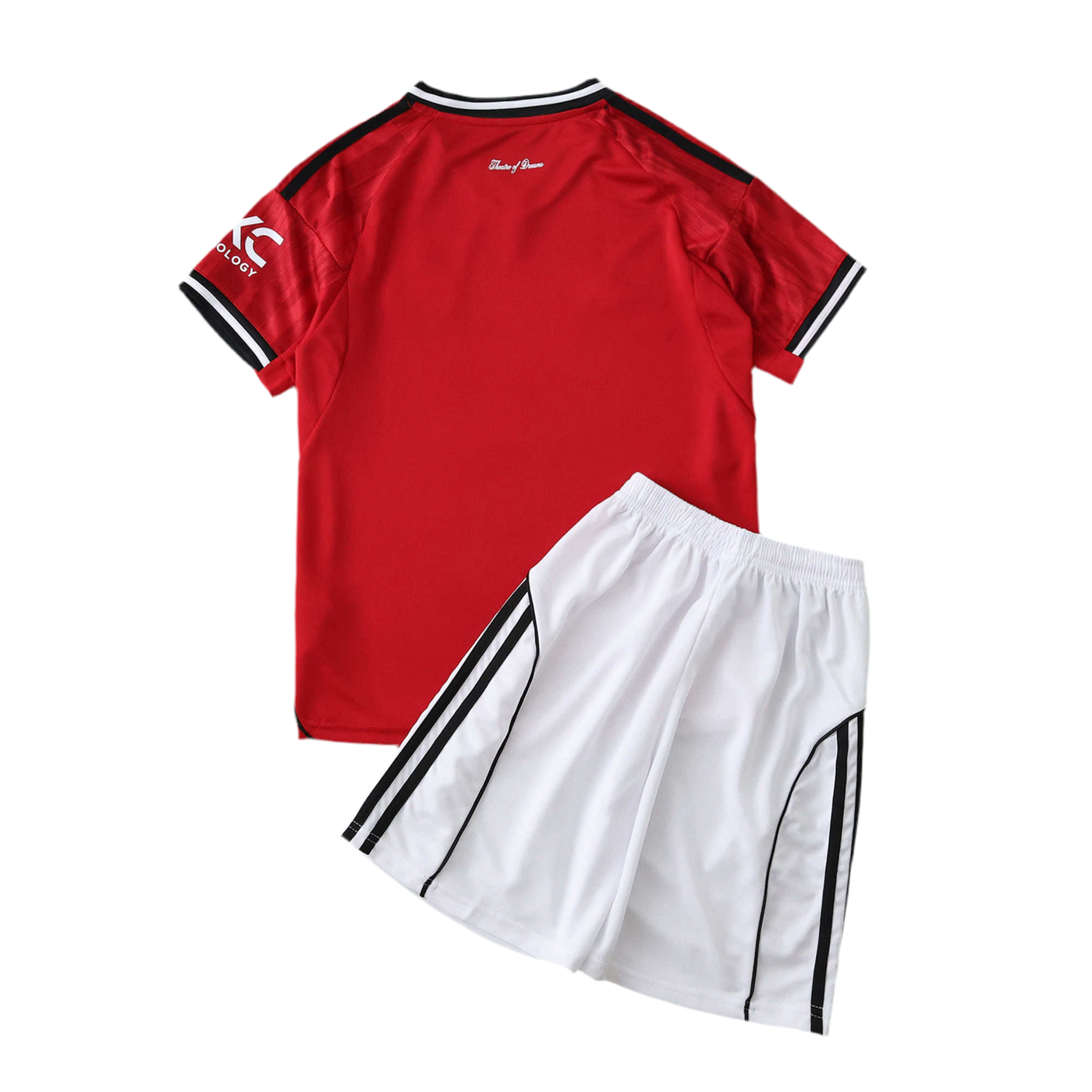 Kids Manchester United Home Kit 2025/26 - Red