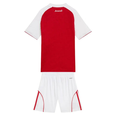 Kids Arsenal Home Kit 2025/26 - Red and White