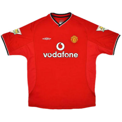 V.NISTELROOY #10 Manchester United Retro Jersey Home 2000/01