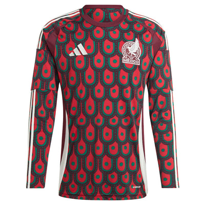 Jersey México Long Sleeve Home 2024/2025