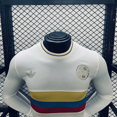 Camiseta de manga larga del centenario del jugador de Colombia 2024/2025