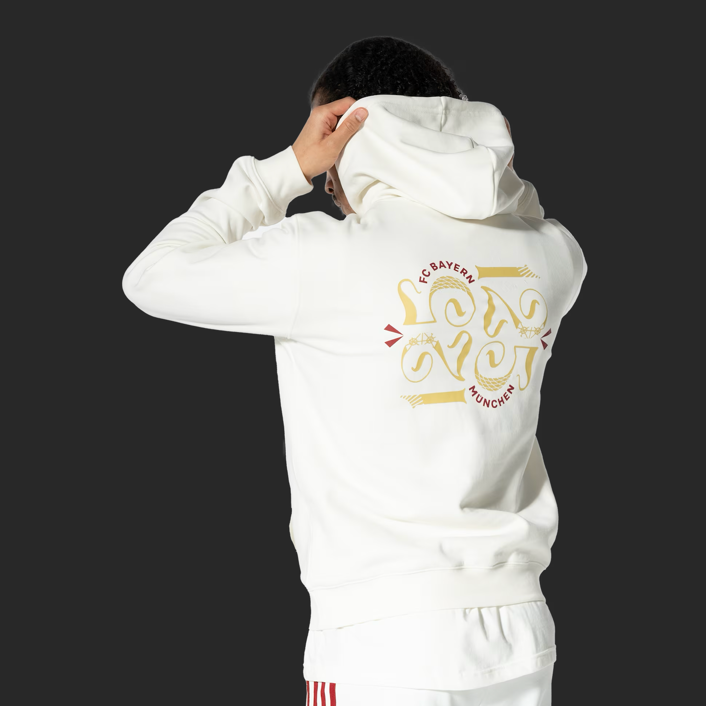Bayern Munich Hoodie 125th Anniversary White