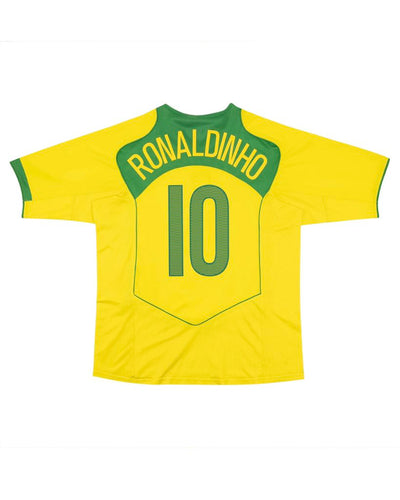 Brazil 2004/05 Retro Jersey – Ronaldinho Gaúcho