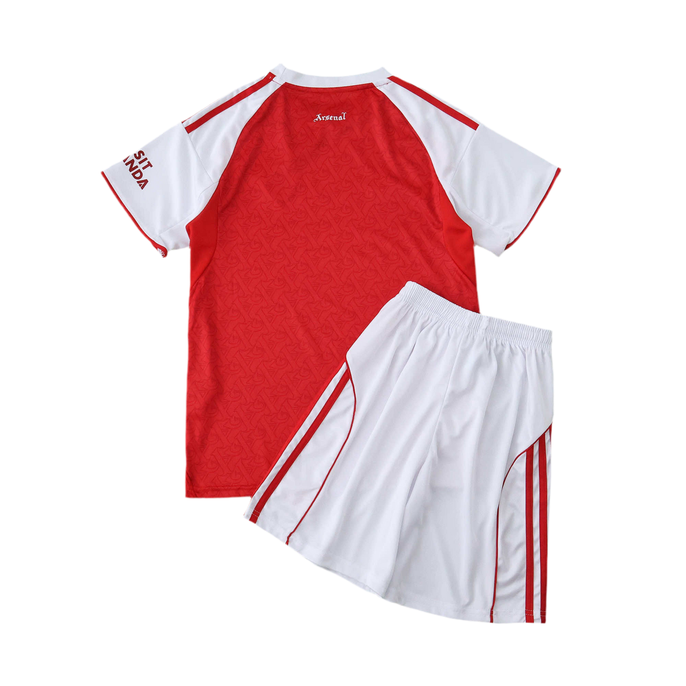 Kids Arsenal Home Kit 2025/26 - Red and White