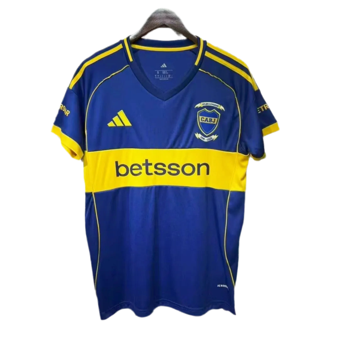 Boca Juniors 25/26 120 Años Home Jersey - Fan Version