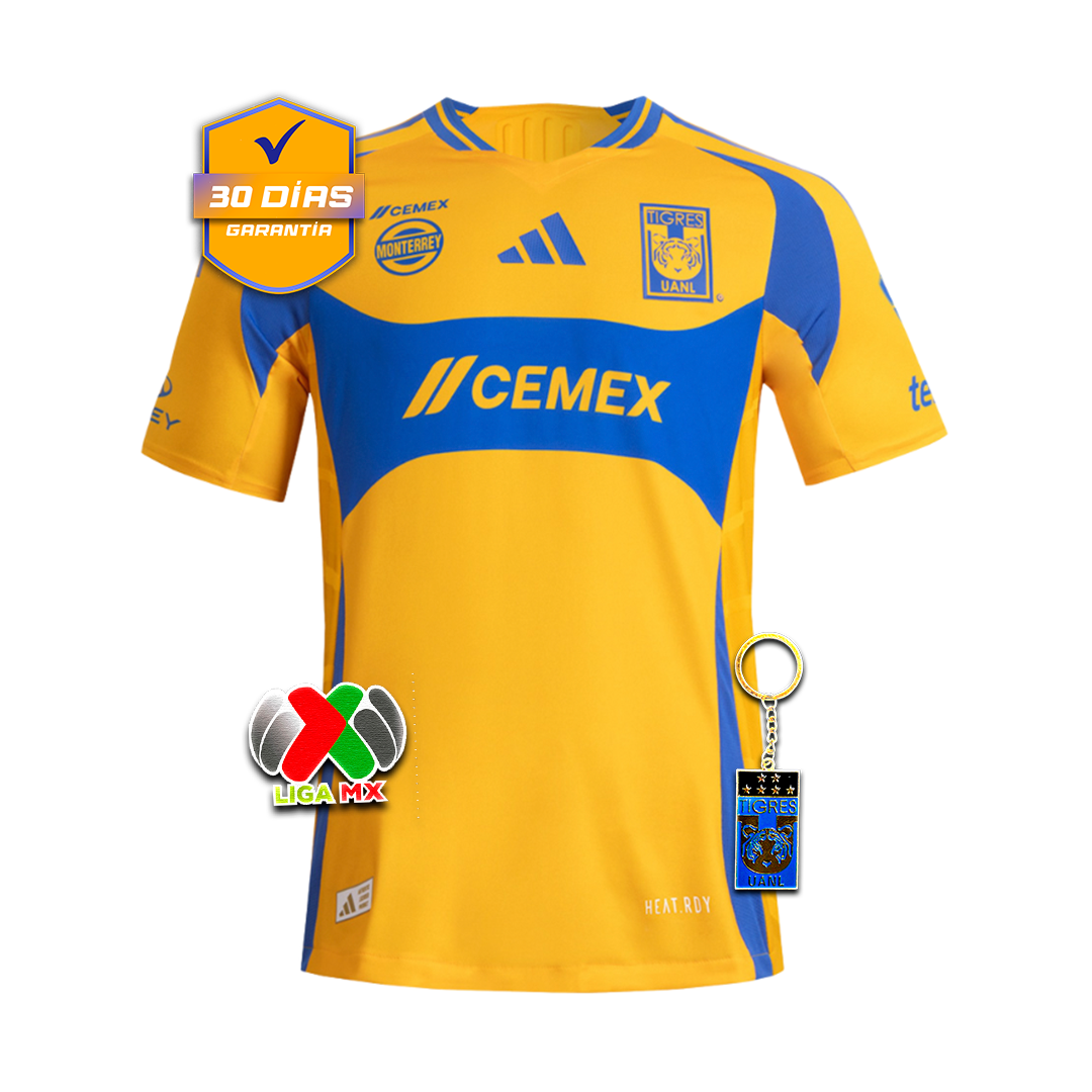 Tigres Home Authentic Player Jersey 2024/2025