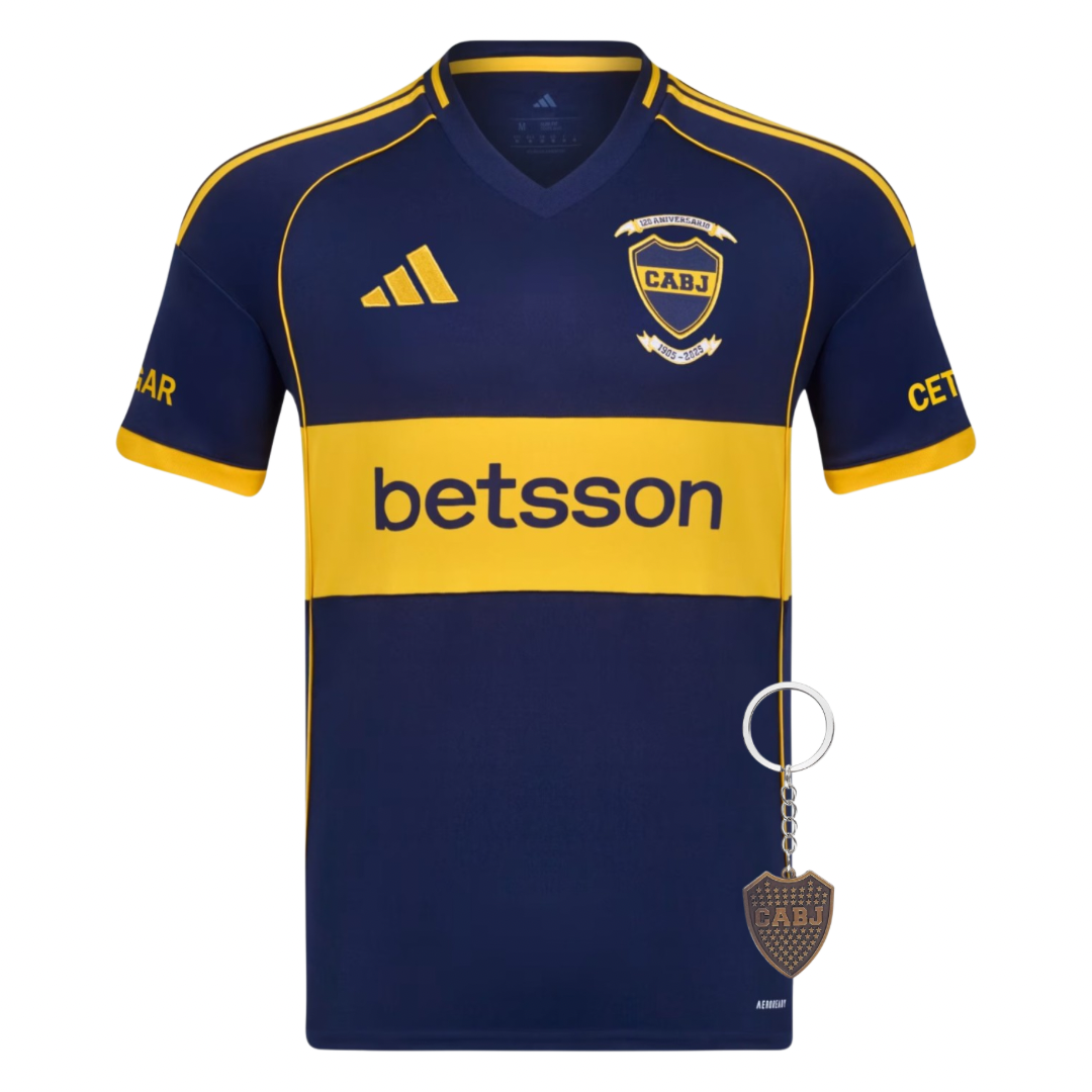 Boca Juniors 25/26 120 Años Home Jersey - Fan Version