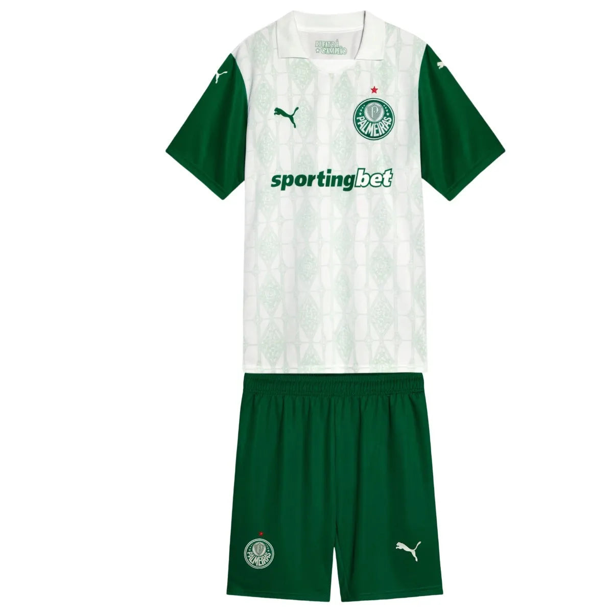 Kids Palmeiras Away Kit 2025/26