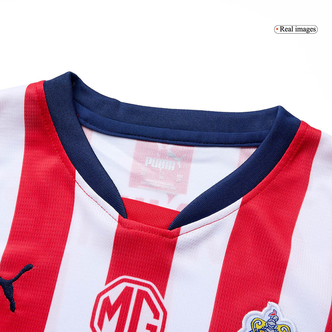 Kids KIT Chivas de Guadalajara Home Jersey 2024/25