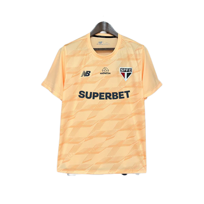 Sao Paulo 24/25 Training Jersey - Beige - All Sponsors - Fan Version