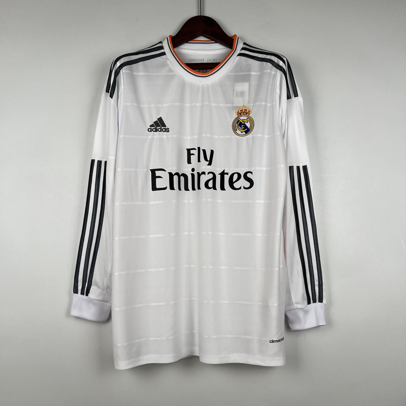 Real Madrid Retro Home Jersey 2013/2014 - Long Sleeve