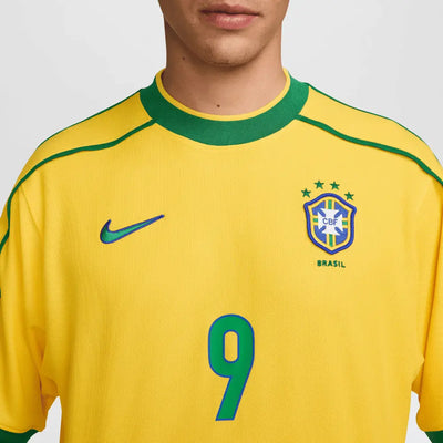 Brazil 1998/99 Retro Jersey – Ronaldo 9