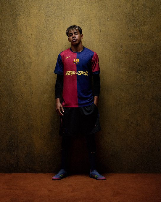 Barcelona X Travis Scott 24/25 I Home Jersey - Fan Version