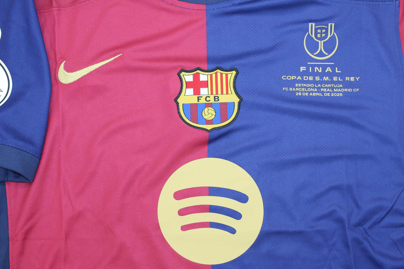Barcelona  24/25 Copa Del Rei Jersey - Fan Version
