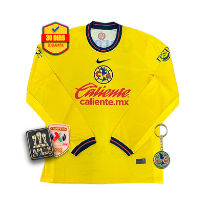 Jersey Club América Long Sleeve Home 2024/2025
