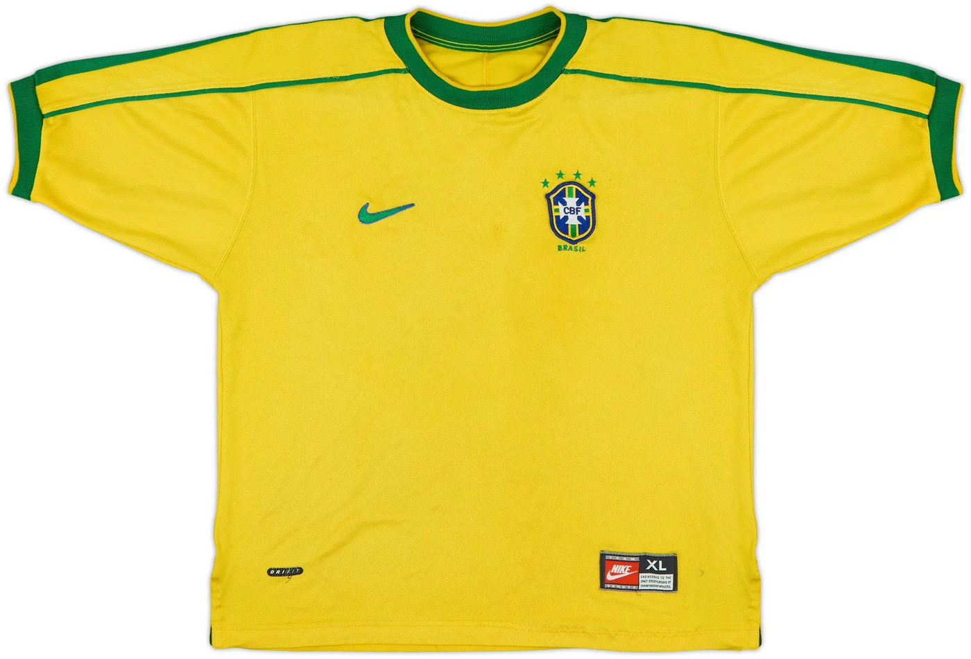 Brazil 1998/99 Retro Jersey – Mens
