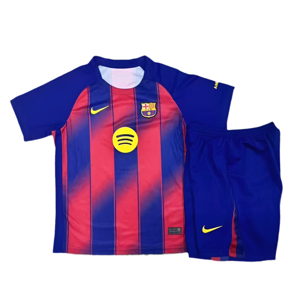 Kids Barcelona Home Kit 2025/26