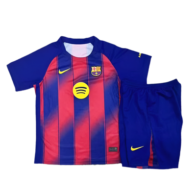 Kids Barcelona Home Kit 2025/26