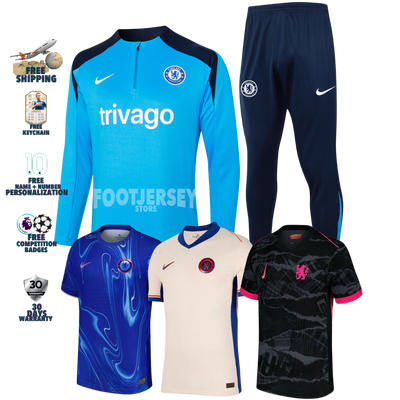 All-In-One 2024/25 Pack: 3 Jerseys + Training Tracksuit