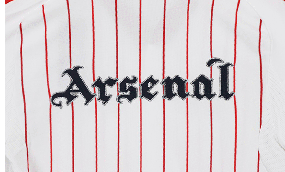 Arsenal 25/26 Shirts- Versión Baseball