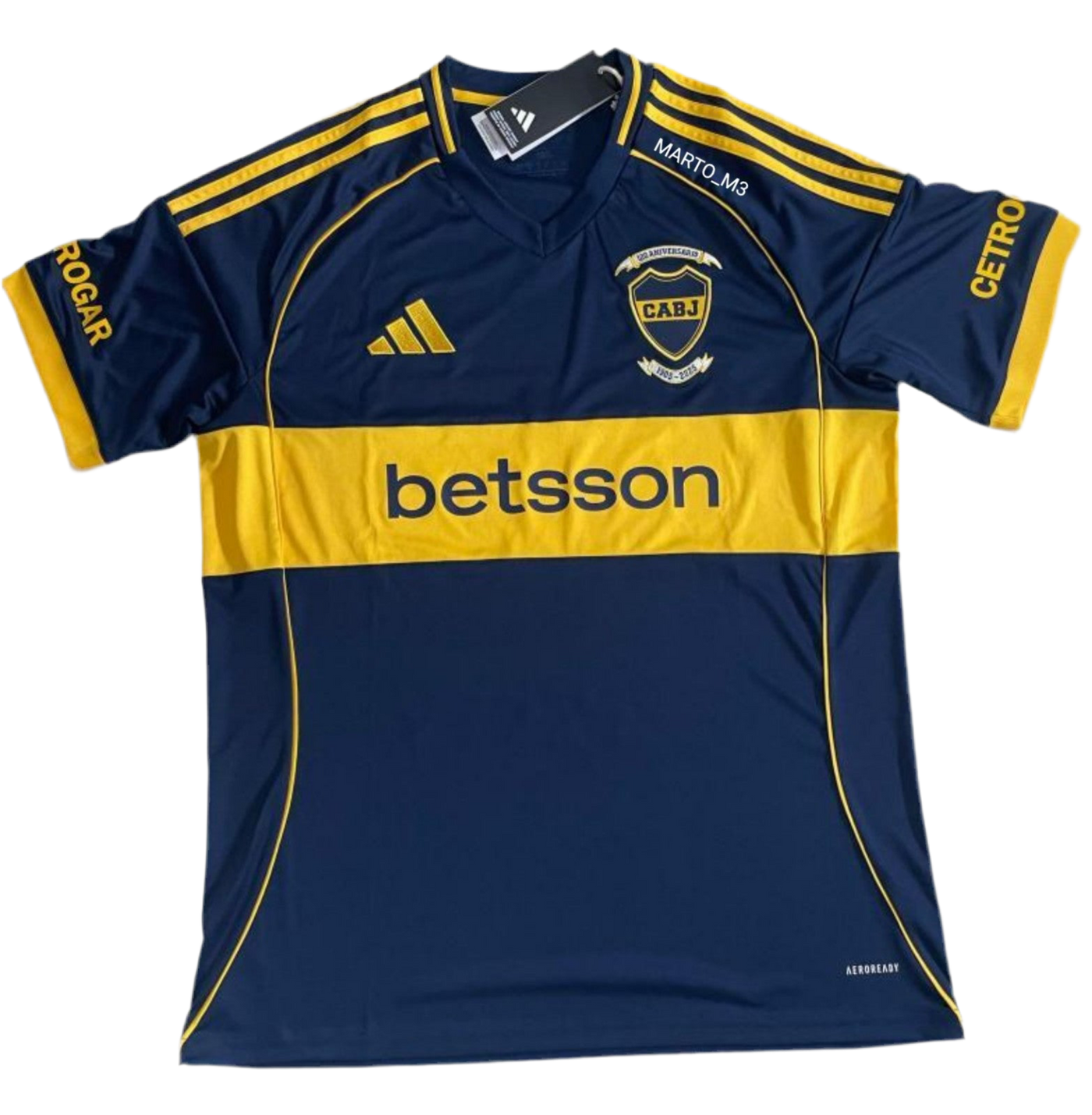 Boca Juniors 25/26 120 Años Home Jersey - Fan Version