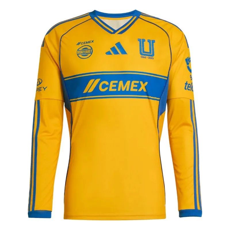 Tigres Home Fan Shirts25/26 - Long Sleeve