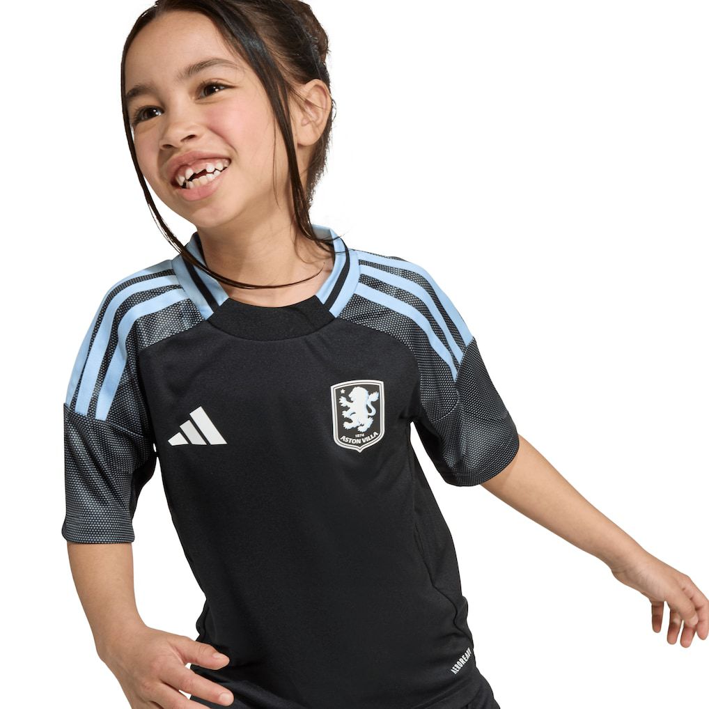 Kids Aston Villa Kit 2025/26