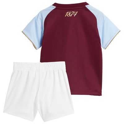Kids Aston Villa Kit 2025/26