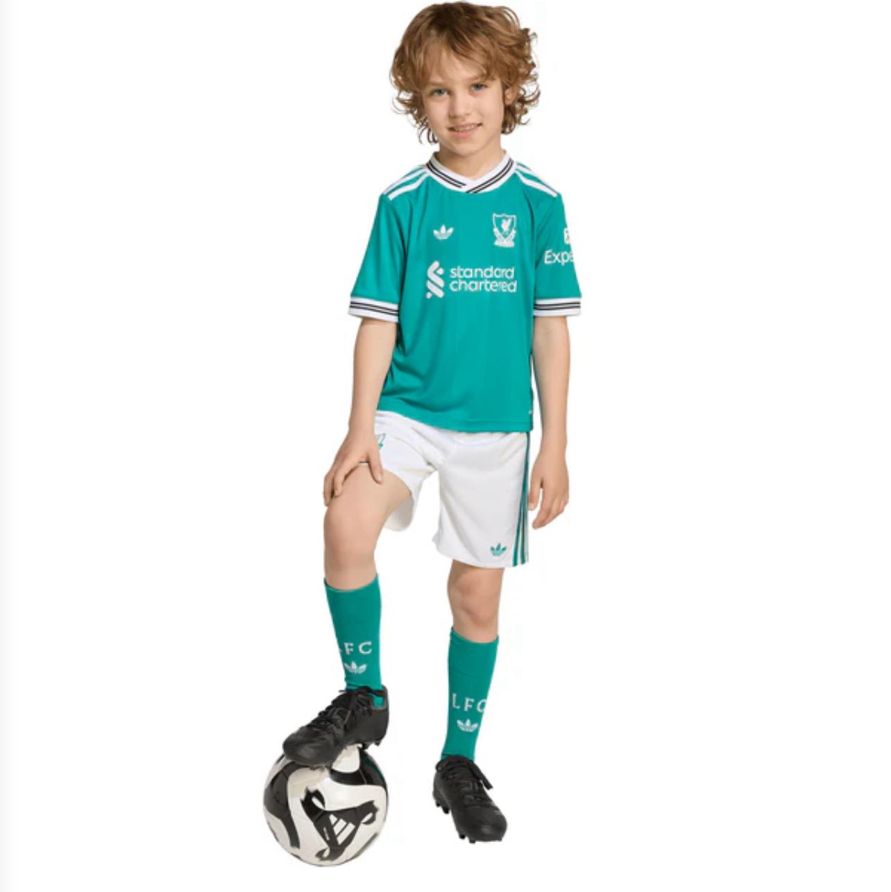 Kids Liverpool Kit 2025/26 - Green