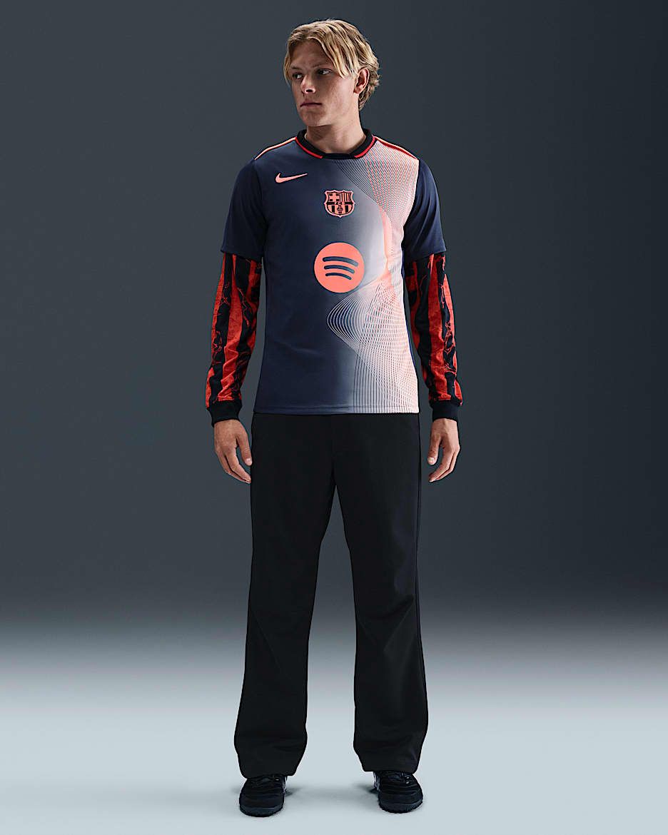 Barcelona 25/26 Pre-Match Jersey - Fan Version