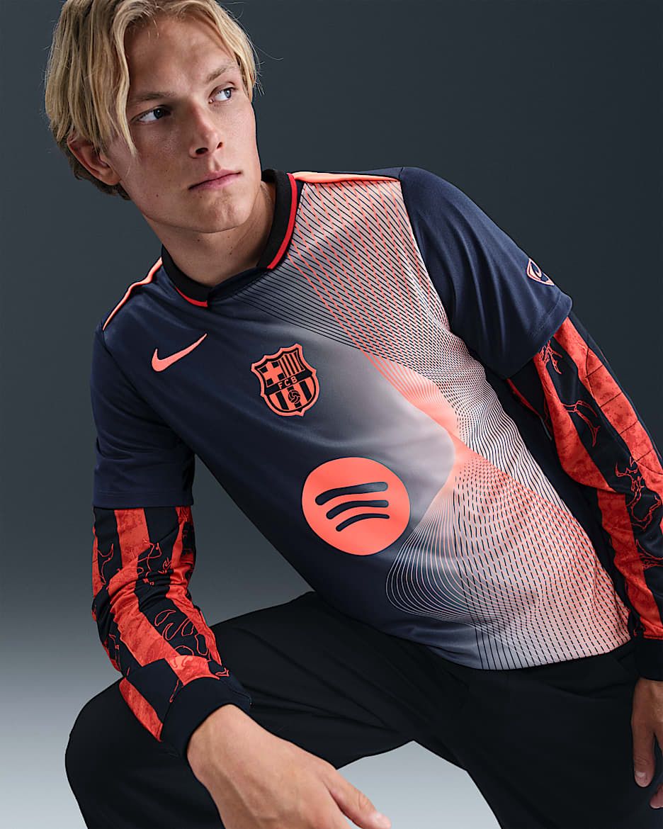 Barcelona 25/26 Pre-Match Jersey - Fan Version