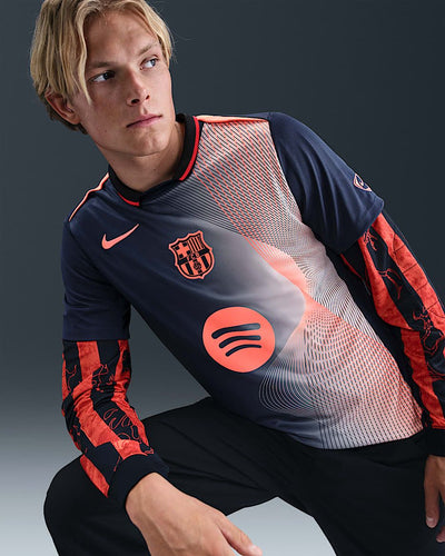 Barcelona 25/26 Pre-Match Jersey - Fan Version