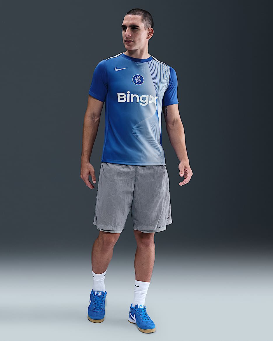 Chelsea 25/26 Pre-Match Jersey - Fan Version