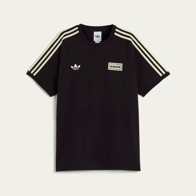 Oasis x adidas Camiseta Tour 3-Stripes Black