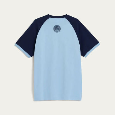 Oasis x adidas Camiseta Tour 3-Stripes Blue