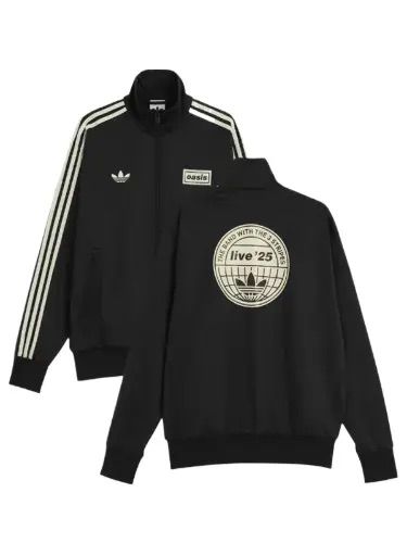 Adidas Oasis Black Track Jacket