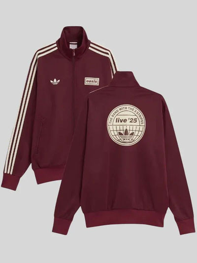 Adidas Oasis Red Track Jacket