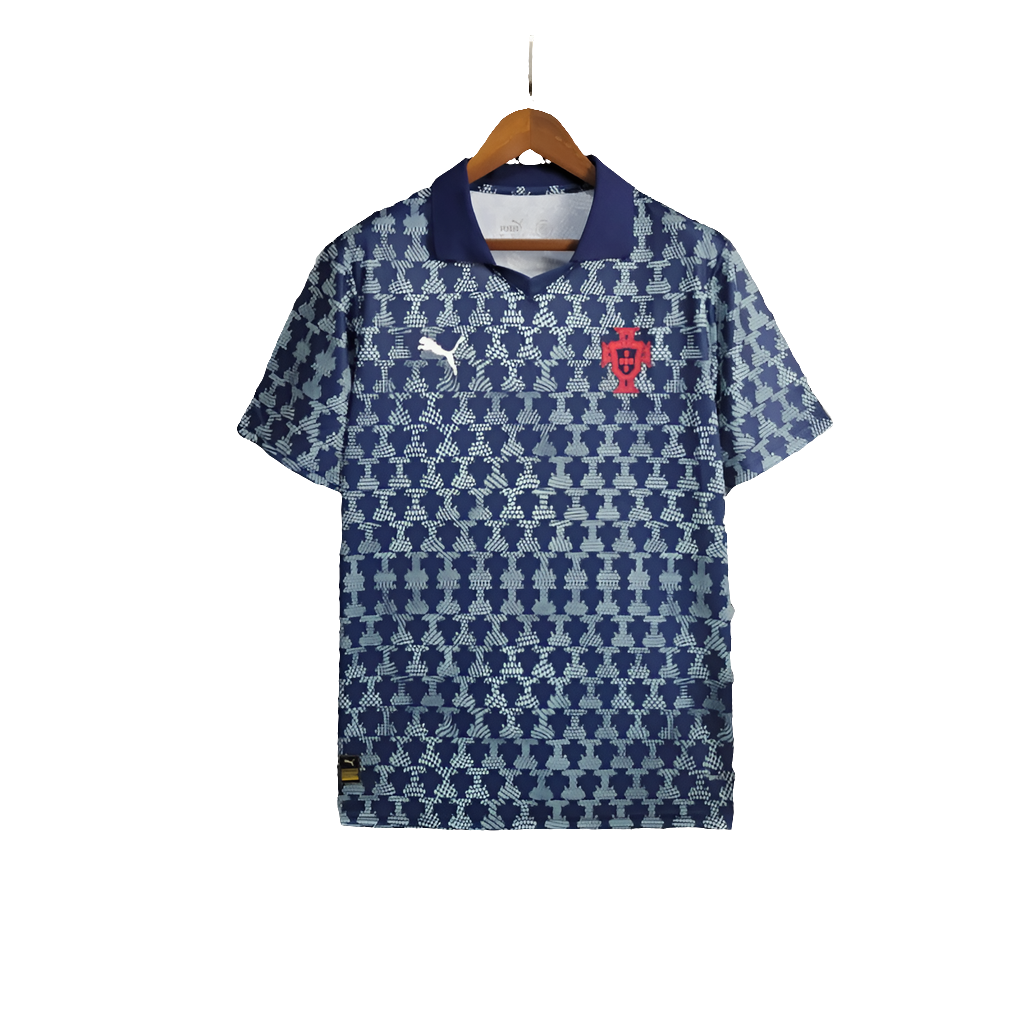 Portugal 25/26 Training Jersey - Navy Blue - Fan Version