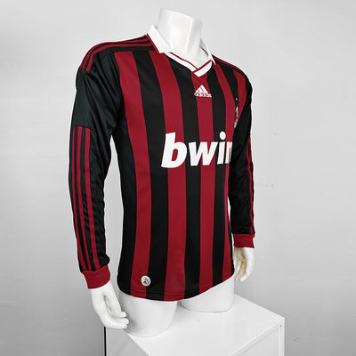AC Milan Retro Home Jersey 2009/2010 - Long Sleeve