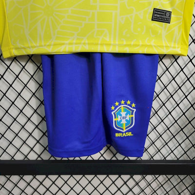 Kids Brazil Home Kit 2024/2025