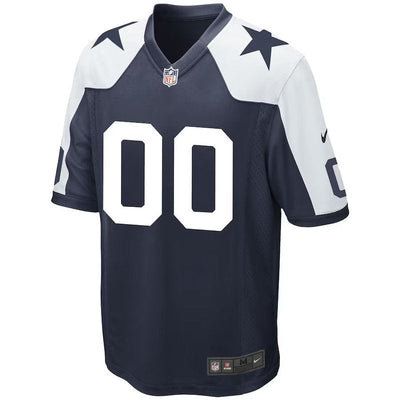 Dallas Cowboys - Alternate Custom NFL Game Jersey - Navy