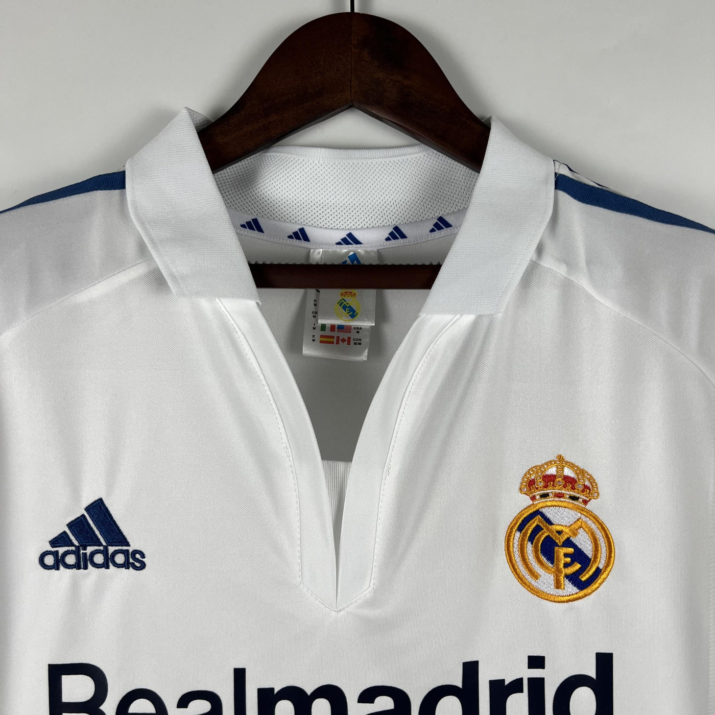 Real Madrid Retro Home Jersey 2001/2002