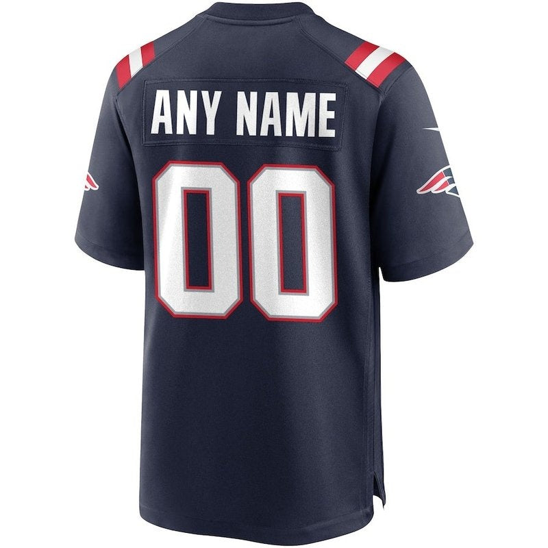 Patriots - Custom NFL Game Jersey - Navy